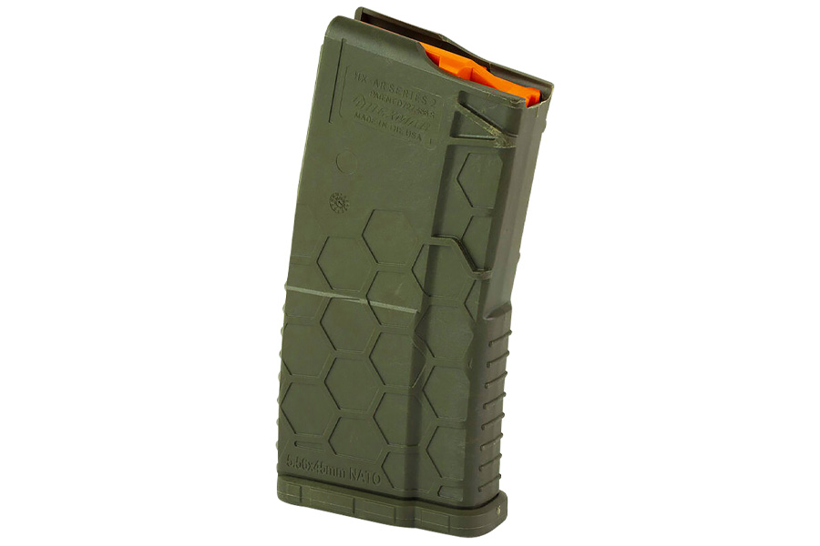 Hexmag AR-15 Shorty 5.56 NATO 20-Round Magazine - OD Green