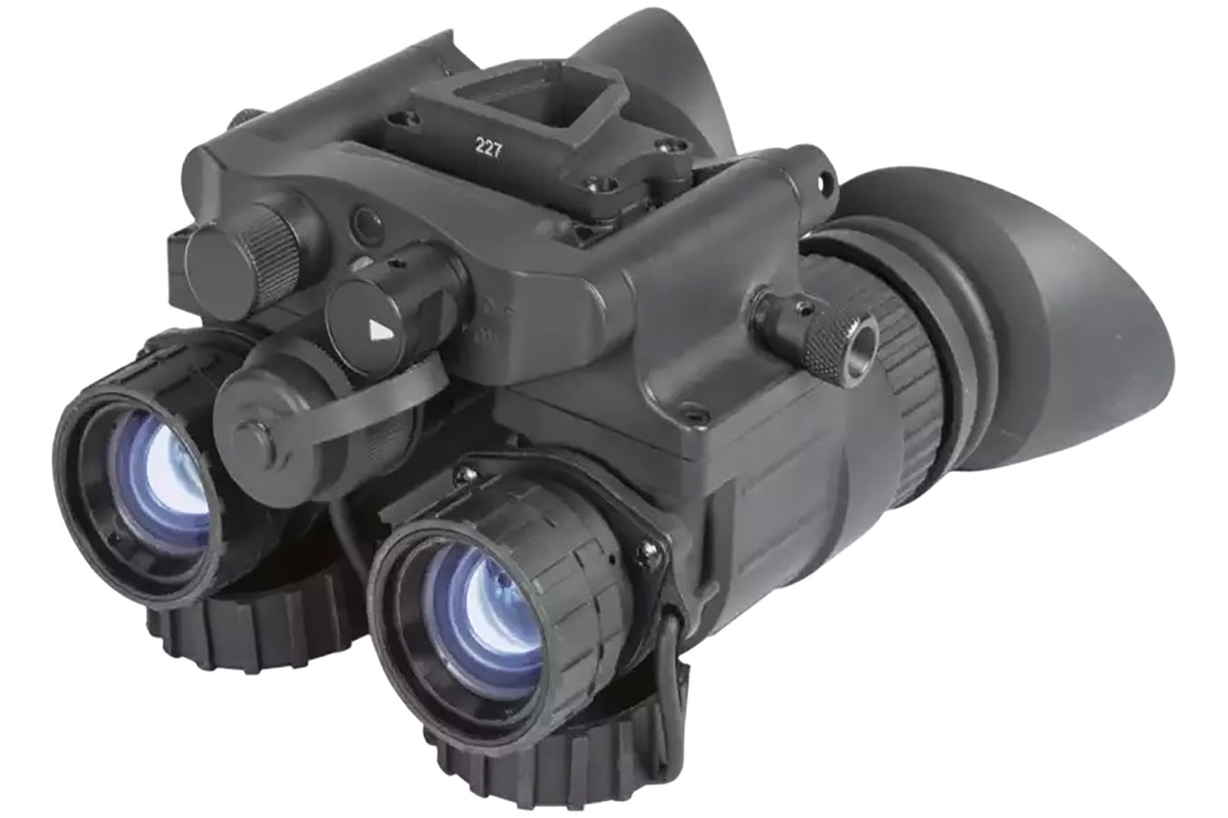 AGM Global Vision NVG-40 NW1 Night Vision Binocular Black 1x27mm Gen 2+ White Phosphor Level 1 White Filter