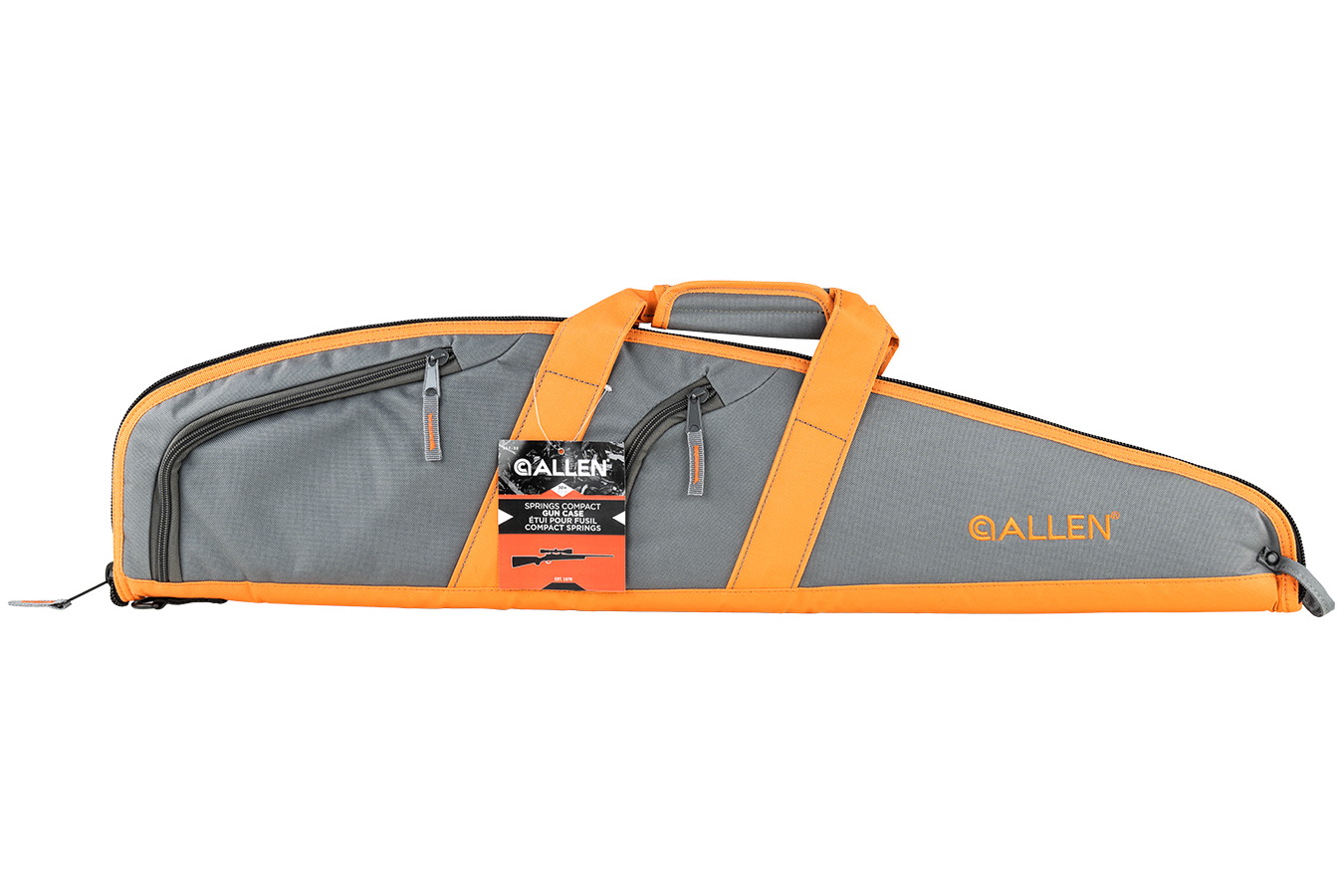 Allen Springs Compact Youth Rifle Case 32in Gray/Orange