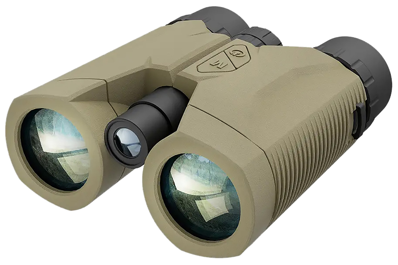 ATN LRF3000 Laser Rangefinding Tan 10x42mm AMS Plastic, Laser Rangefinder Binoculars Range 5-3000 Meters