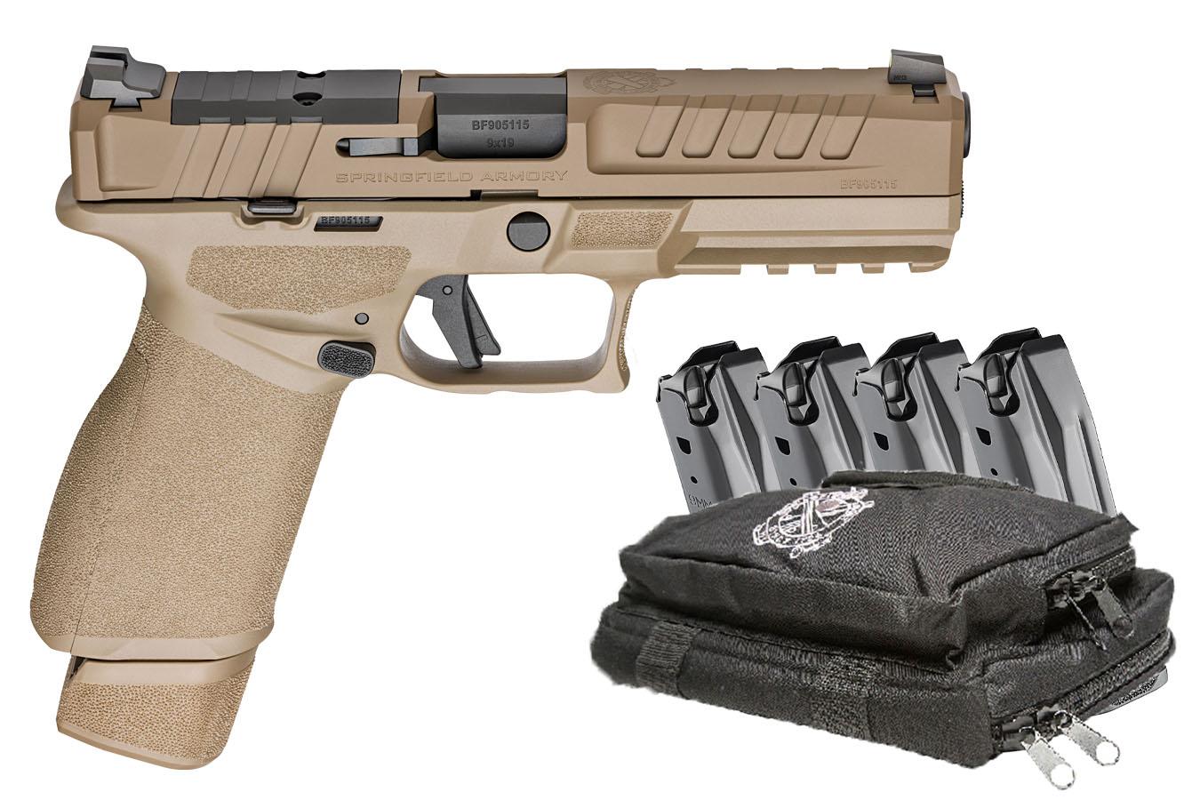 Shop Springfield Echelon 9mm Desert FDE Optic Ready Pistol Gear-Up ...