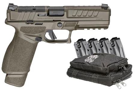 SPRINGFIELD Echelon 9mm OD Green Optic Ready Pistol Optic Ready Pistol Gear-Up Package - SPRINGFIELD