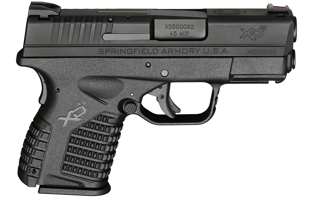 Springfield XDS 3.3 Single Stack 45ACP Black Essentials Package