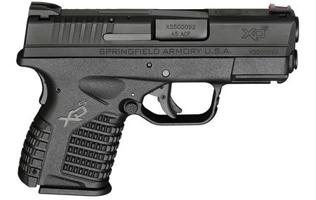 SPRINGFIELD XDS 3.3 Single Stack 45ACP Black Essentials Package - SPRINGFIELD