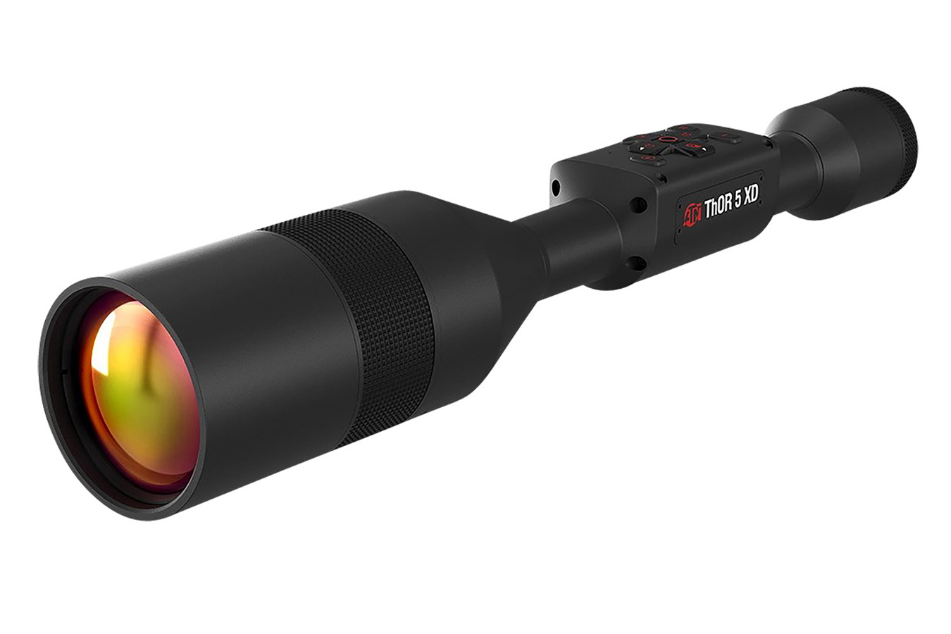 ATN Thor 5 XD Thermal Riflescope Black Anodized 4-40x Smart Mil Dot ...