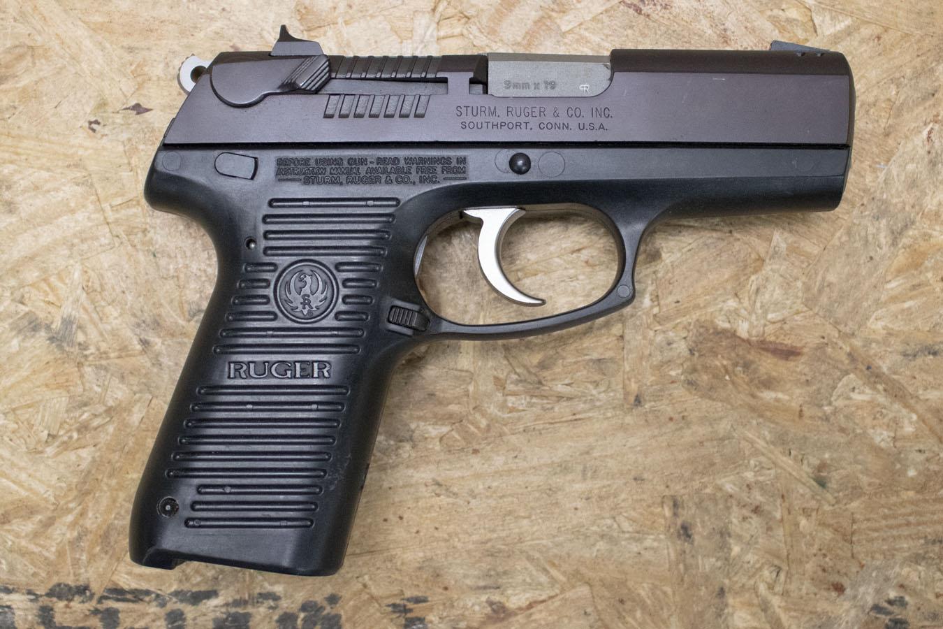 Ruger P95DC 9mm Police Trade-In Pistol (Magazine Not Included ...