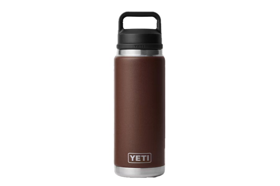 YETI COOLERS RAMBLER 26 OZ BOTTLE CHUG WETLANDS BROWN