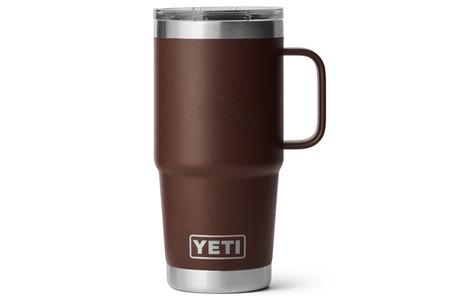 RAMBLER 20 OZ TRAVEL MUG WETLANDS BROWN