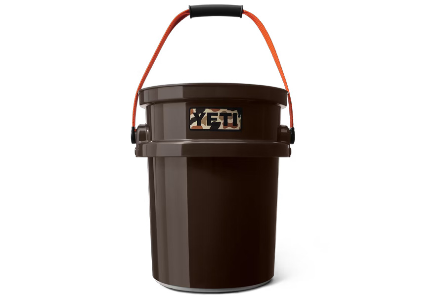 YETI COOLERS LOADOUT BUCKET WETLANDS BROWN