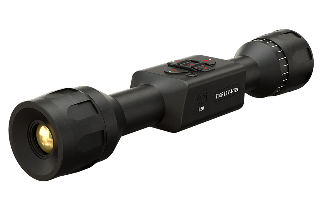 ATN Thor LTV Thermal Riflescope Black 4-12x25mm Illuminated Multi-Reticle 320x240 Resolution