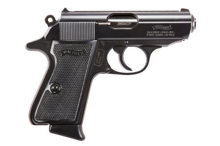 WALTHER PPK/S 32ACP 3.3` BARREL BLUED WITH BLACK SYNTHETIC GRIPS