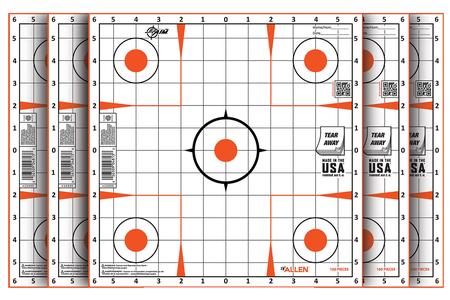 ALLEN 15333100 EZ AIM PAPER 12 X 12 SIGHT GRID 100