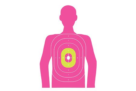 ALLEN COMPANY EZ-Aim In the Pink Paper Works w/ Handgun/Shotgun/Airsoft Gun/BB Guns/Pellet Gun 12x18 Pink 8 Pack - ALLEN COMPANY