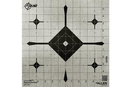 ALLEN 15795 EZ AIM INFRARED ID GRID BLLEYE 12 TARG