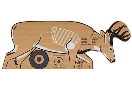 ALLEN 6033  EZ AIM CARDBOARD DEER TARGET FOLDED