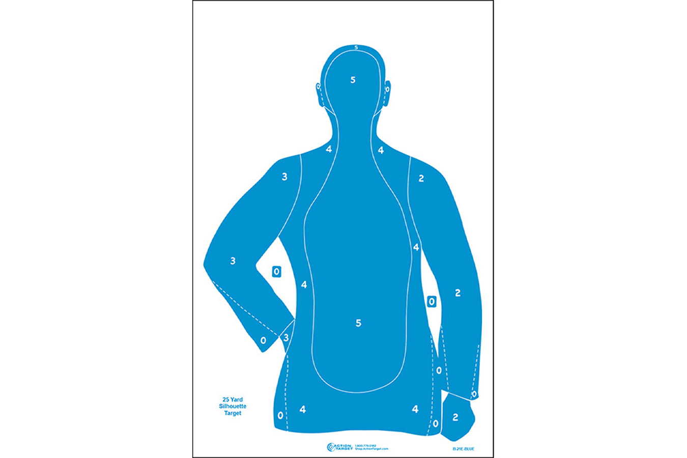 Action Targets Action Target Qualifications Silhouette Paper Hanging 23