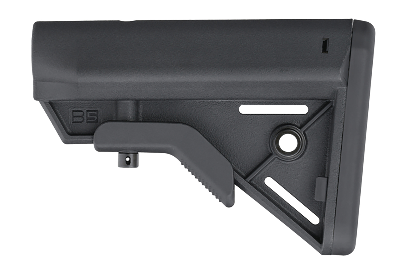 BRAVO BLACK SYNTHETIC FOR AR-PLATFORM WITH MIL-SPEC RECEIVER EXTENSIONS (TUBE NO