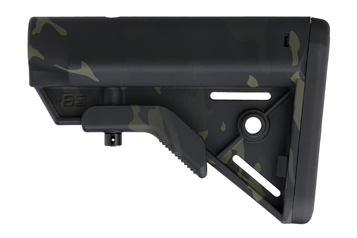 BRAVO BLACK MULTI-CAM SYNTHETIC FOR AR-PLATFORM WITH MIL-SPEC RECEIVER EXTENSION