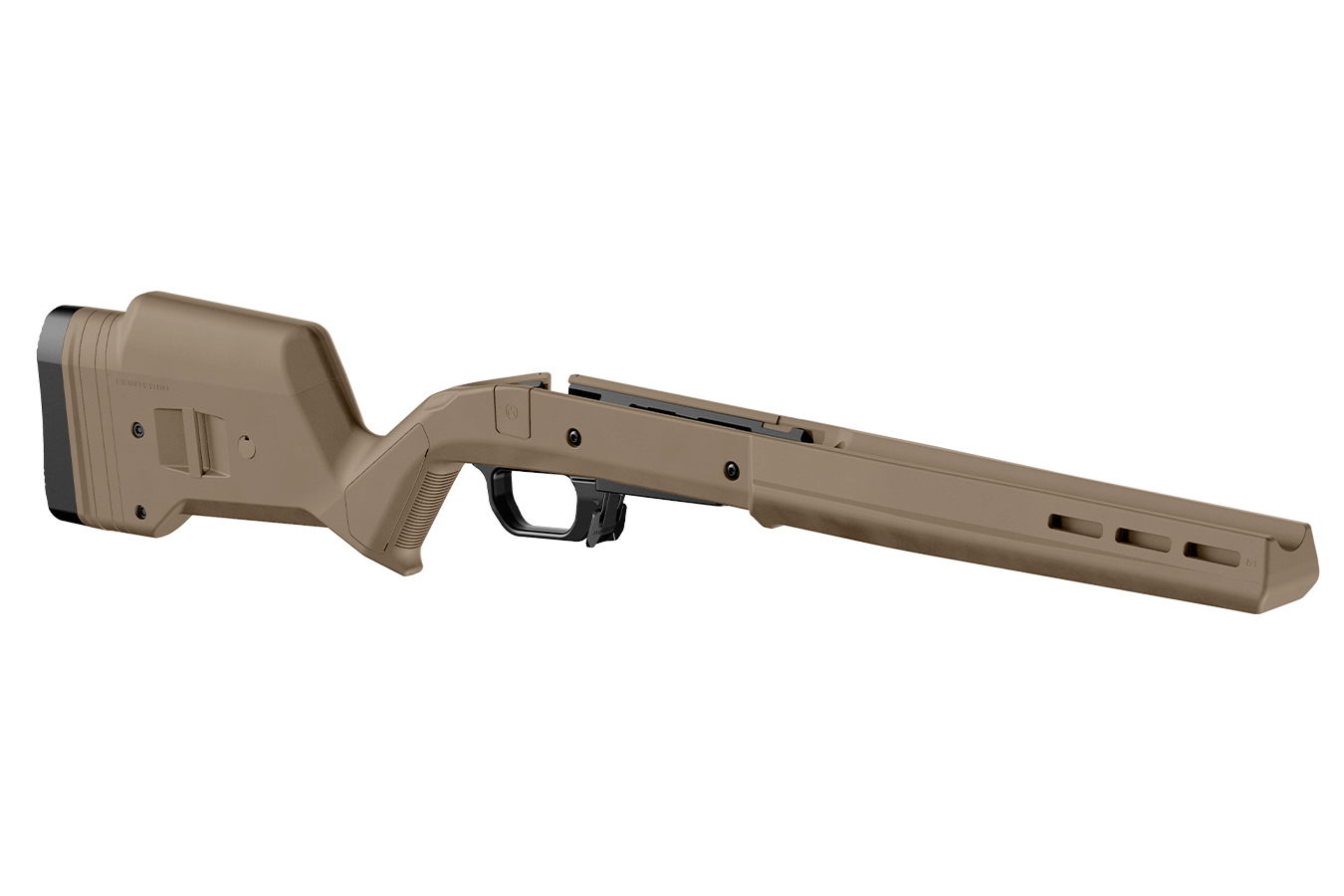 HUNTER 110 STOCK FIXED WITH ALUMINUM BEDDING & ADJ COMB FLAT DARK EARTH SYNTHETI