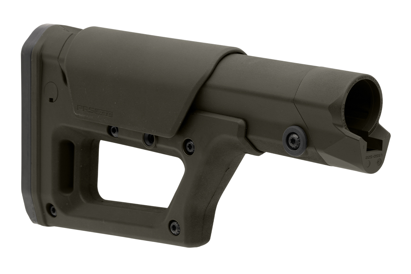 Magpul PRS Lite Precision Stock OD Green Polymer/Metal Adjustable w/Rubber Buttplate