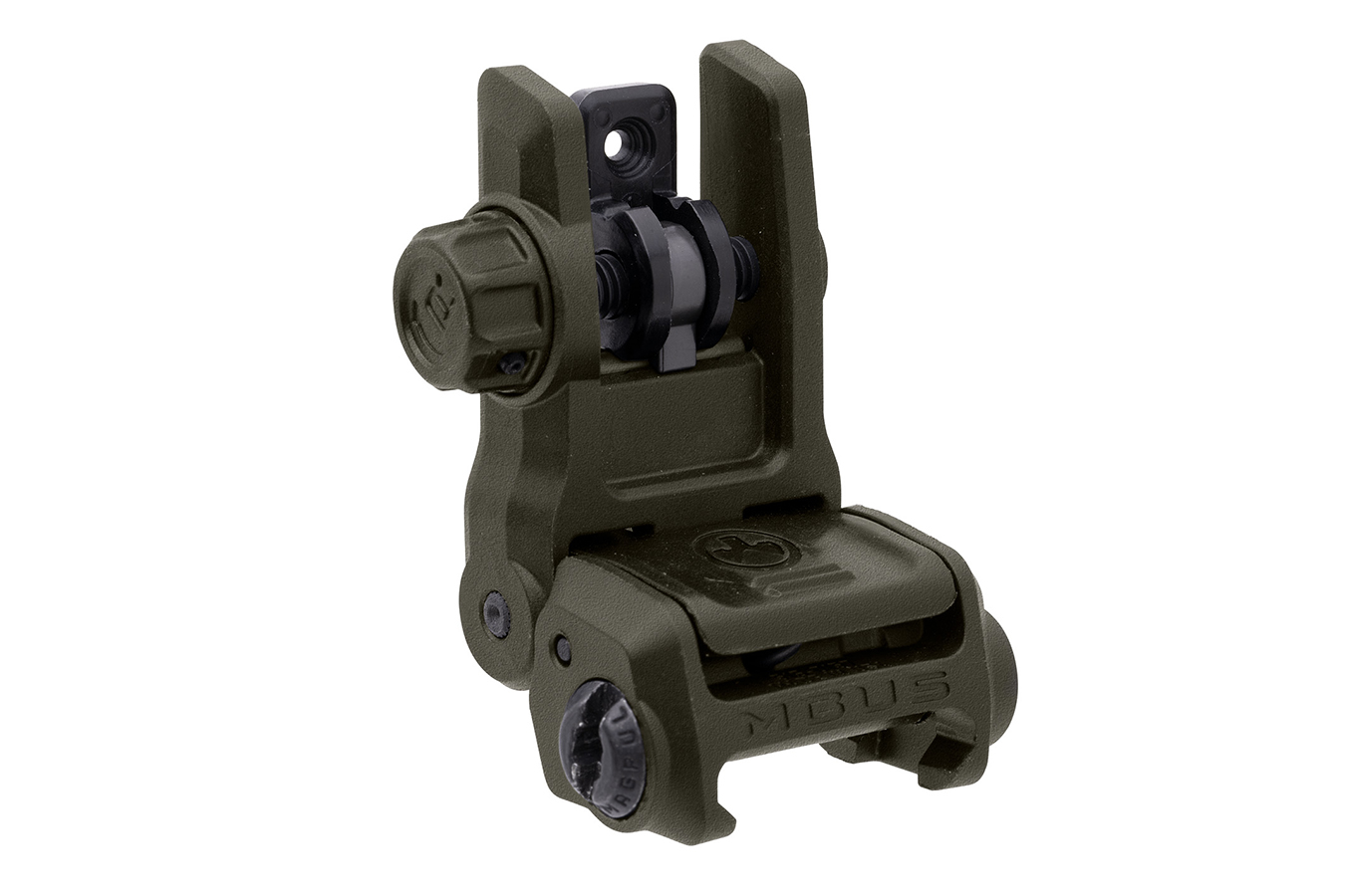 Magpul MBUS 3 Sight Rear Olive Drab Green Flip Up for AR-10/AR-15/M4/M16/M110/SR-25