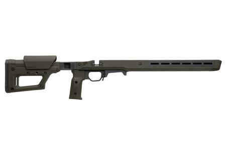 PRO 700 LITE SA OD GREEN ADJUSTABLE SYNTHETIC STOCK WITH ALUMINUM CHASSIS & INTE