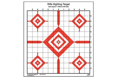 ACTION SI13100        RFL SIGHTING TARGET    100BX