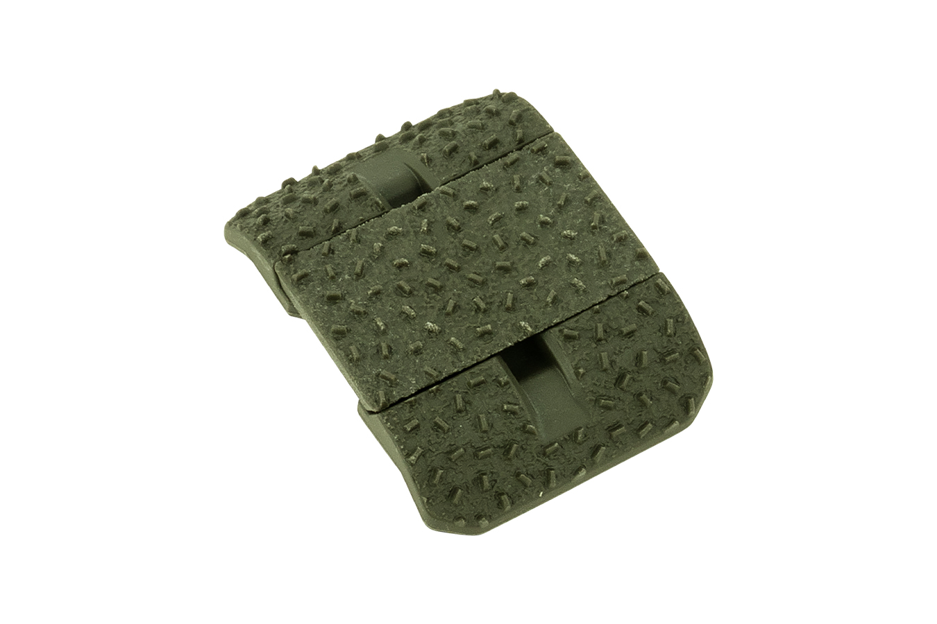 RAIL COVERS TYPE 2 HALF SLOT FOR M-LOK, OD GREEN AGGRESSIVE TEXTURED POLYMER