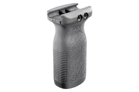 RVG AGGRESSIVE TEXTURED GRAY POLYMER RAIL VERTICAL GRIP FOR AR-PLATFORM