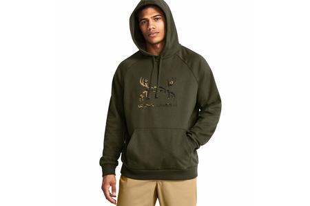 MENS UA RIVAL ANTLER HOODIE