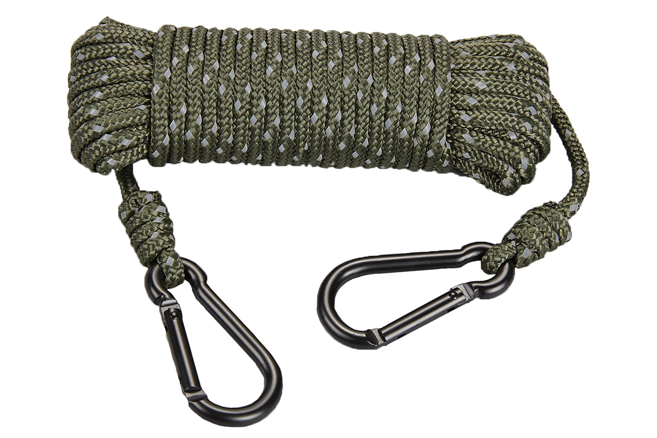 Hunters Specialties Reflective Rope Olive Drab 30 Ft Long