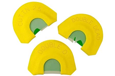 ULTIMATE STARTER PACK DIAPHRAGM CALL ATTRACTS TURKEYS YELLOW 3 PER PKG