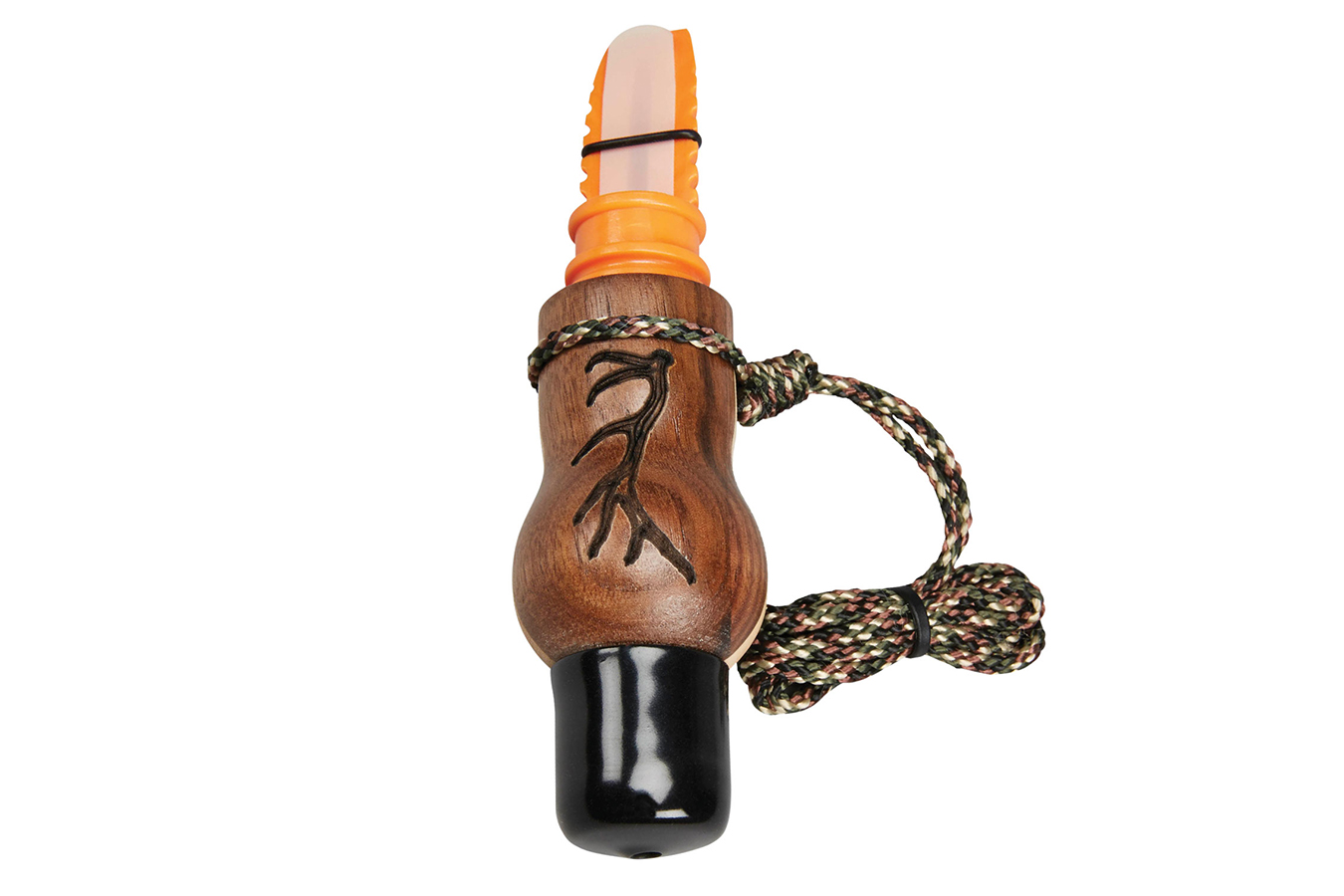 Hunters Specialties Whispering Cow Call Open Call Cow Sounds Attracts Elk Natural Walnut/Maple