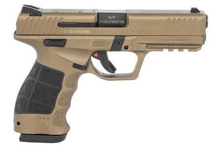 SAR ARMS SAR9 9mm Pistol with Bronze Finish and Two Magazines - SAR ARMS