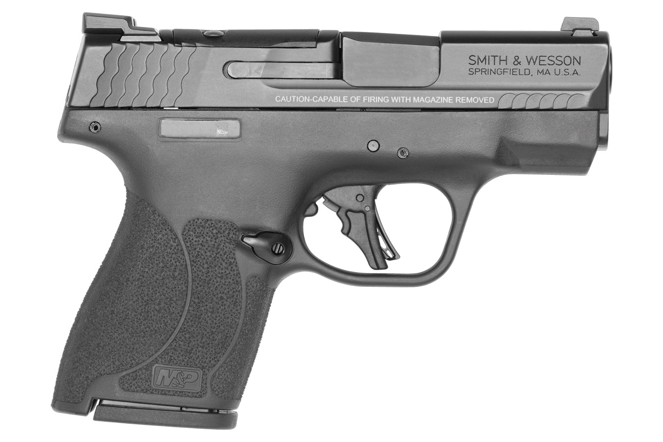 MP SHIELD PLUS 9MM MICRO-COMPACT FRAME 3.10` BLACK SS BARREL