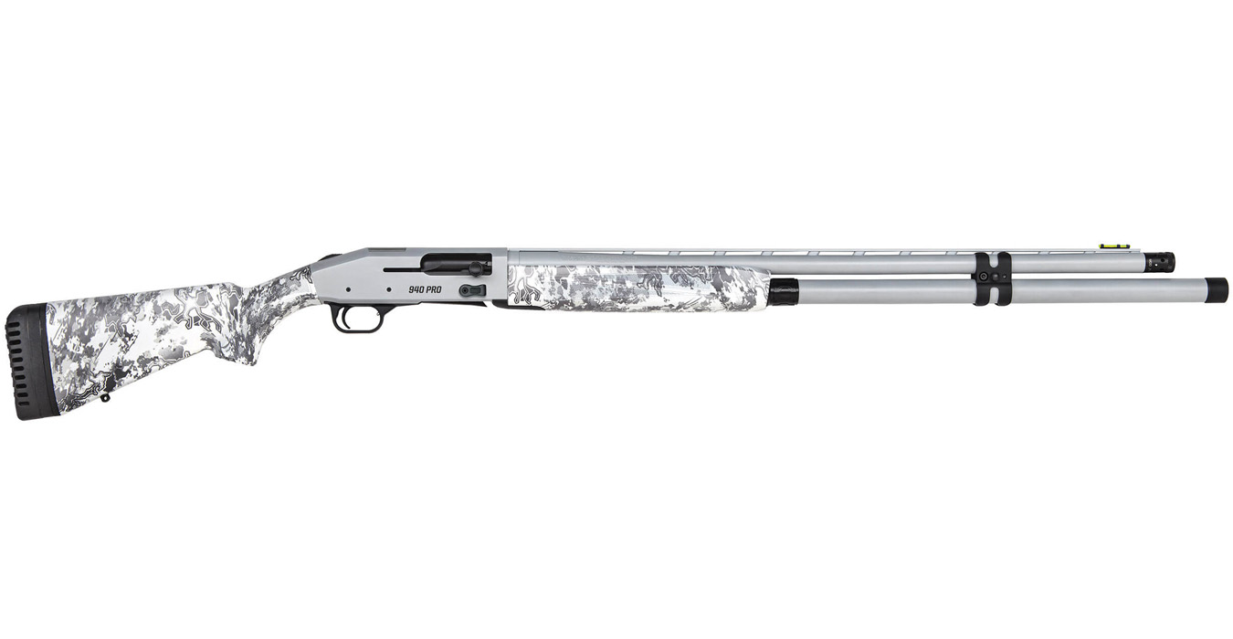 940 PRO WATERFOWL 12GA 3` 28` BATTLESHIP GRAY BARREL TRUE TIMBER VIPER SNOW CAMO