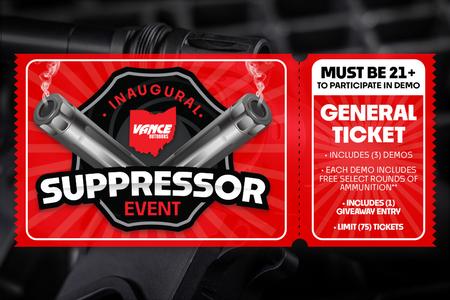 SUPPRESSOR EVENT GENERAL TICKET