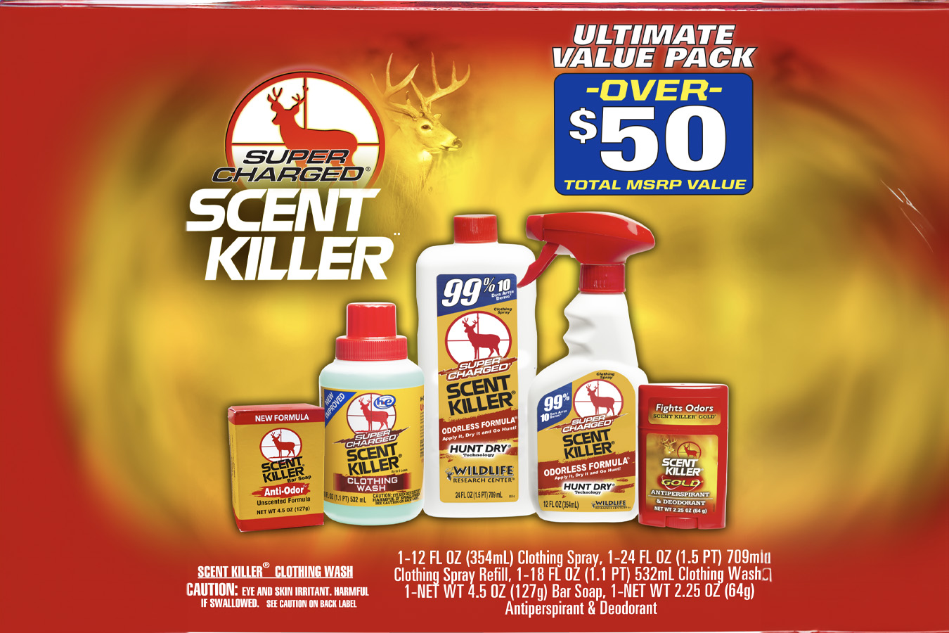 SUPER CHARGED SCENT KILLER KIT