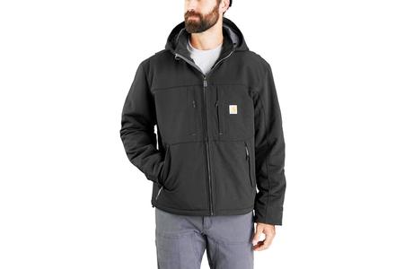 SUPER DUX RELAXED FIT INSULATED JACKET BLACK TALL