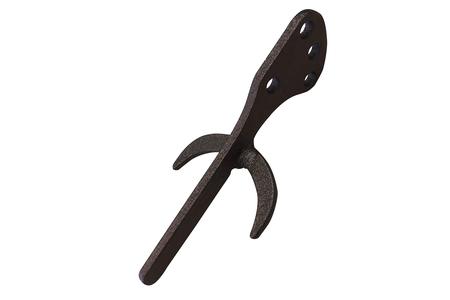 LITTLE HOOKER PRONG ONE SIZE BROWN STEEL