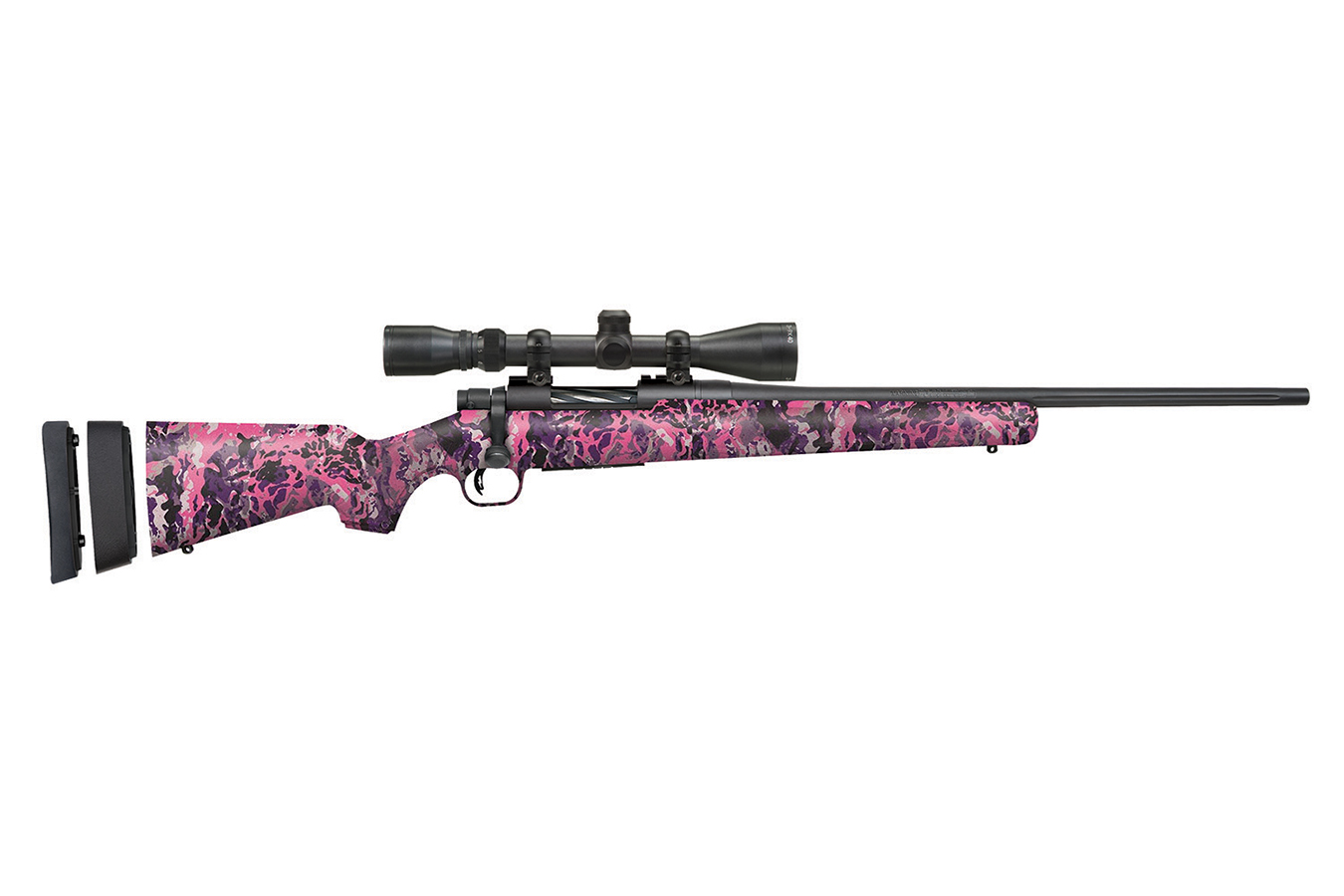 MOSSBERG PATRIOT SUPER BANTAM YOUTH 243 WINCHESTER BOLT-ACTION RIFLE W/ 3-9X40MM SCOPE