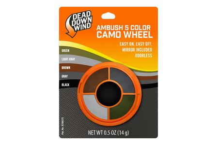 DEAD DOWN WIND DDW CAMO WHEEL 5 COLOR