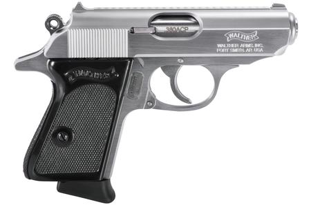 WALTHER PPK 380 ACP Stainless Carry Conceal Pistol (LE) (Law Enforcement/Military Only) - WALTHER