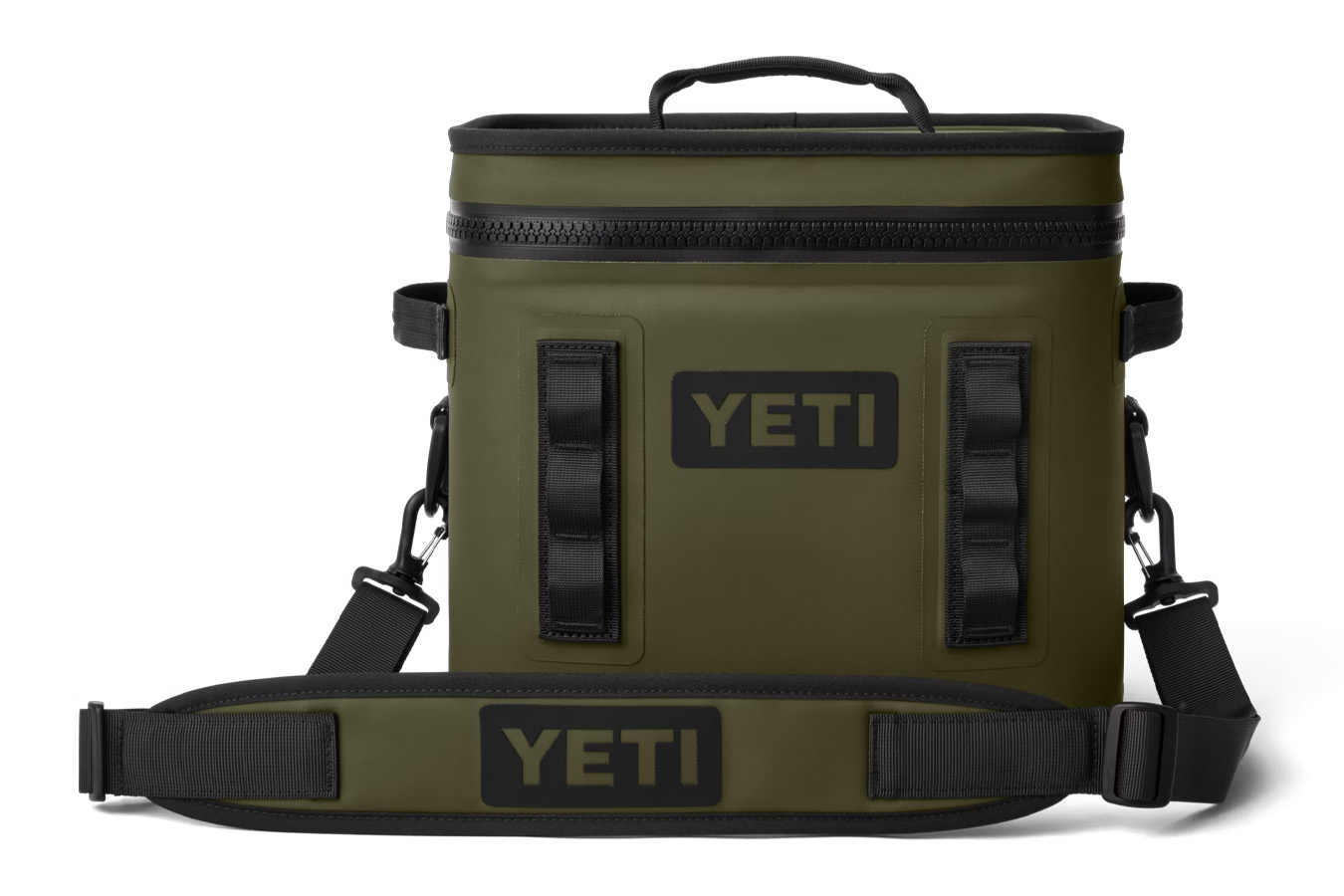 YETI COOLERS HOPPER FLIP 12 OLIVE/BLACK