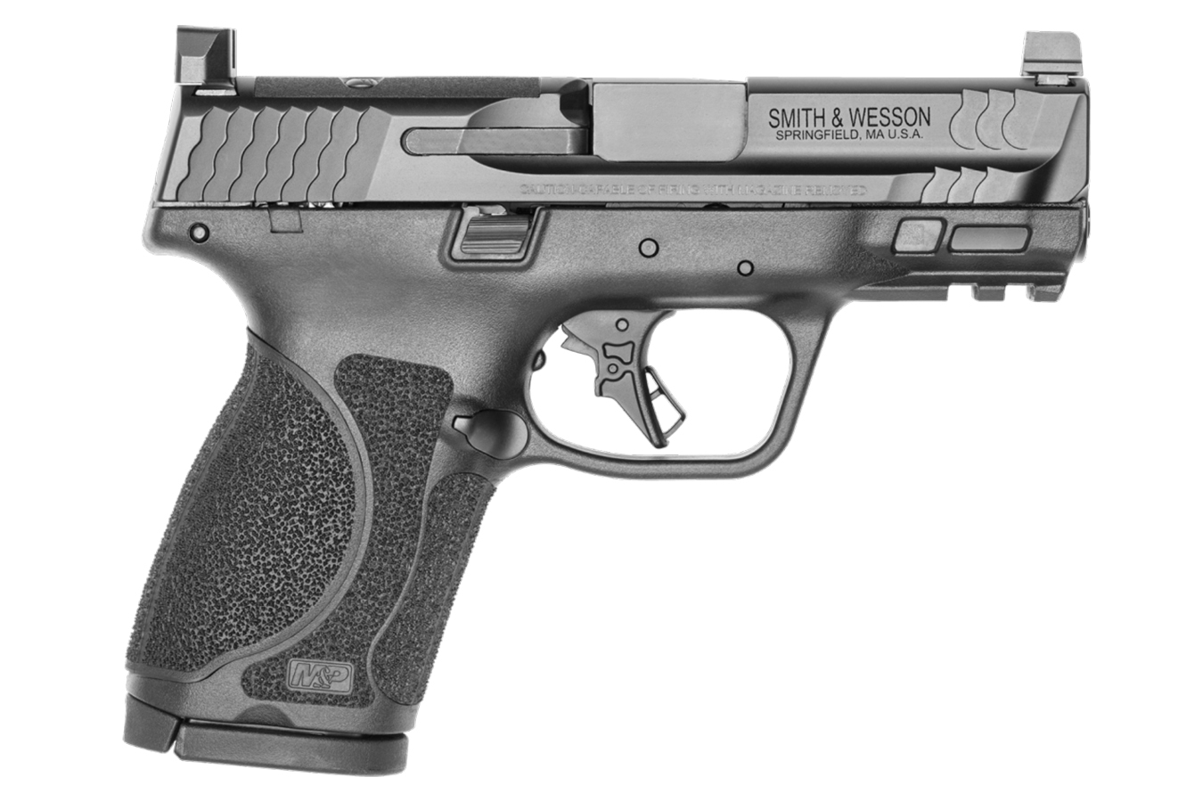 Smith & Wesson M&P9 M2.0 Compact 9mm Pistol with Night Sights and Three Magazines (LE)