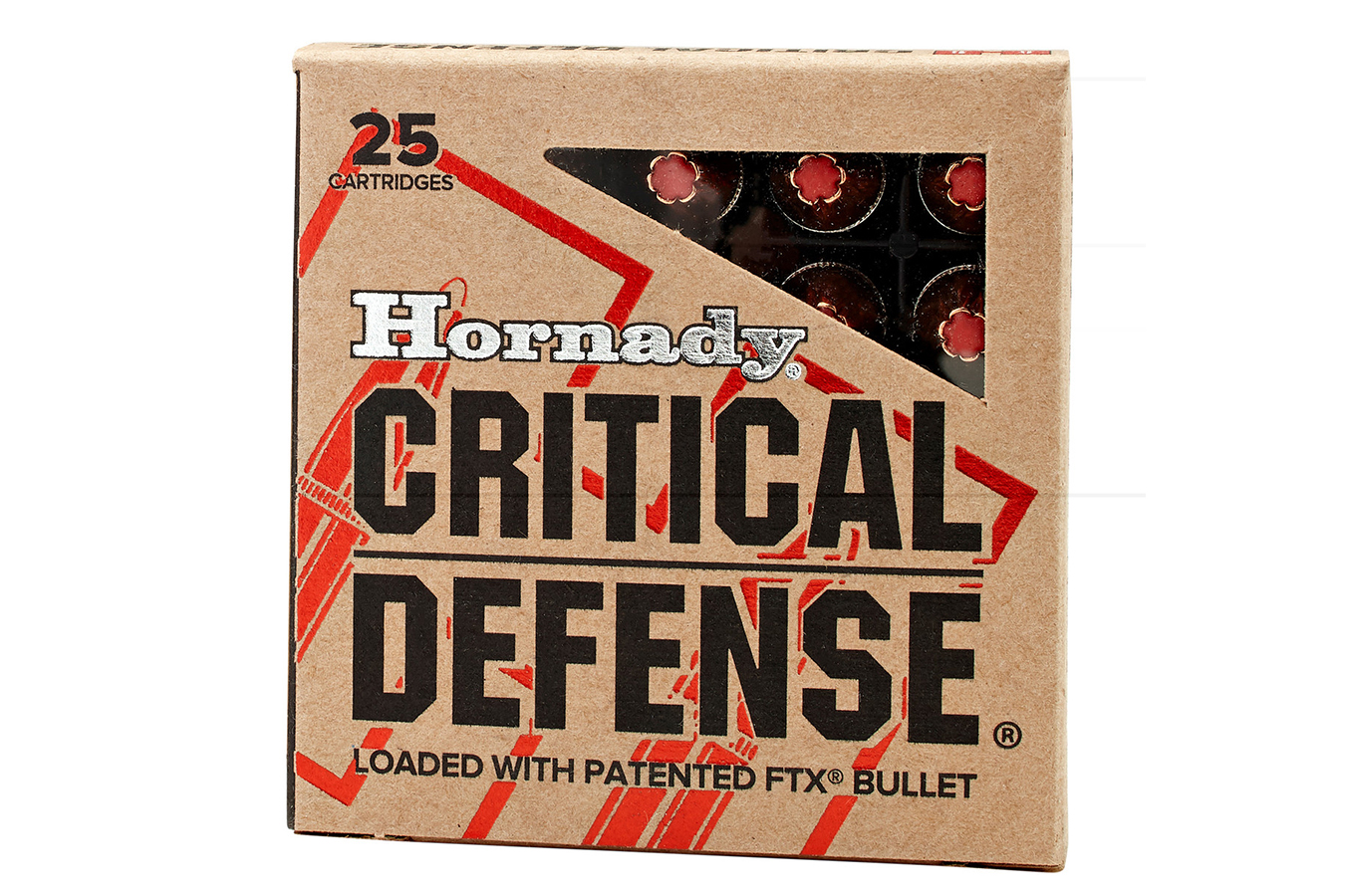 HORNADY 5.7X28MM 40 GR FTX CRITICAL DEFENSE 25/BOX