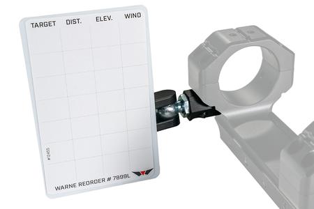 WARNE PRECISION MOUNT, DATA CARD HOLDER