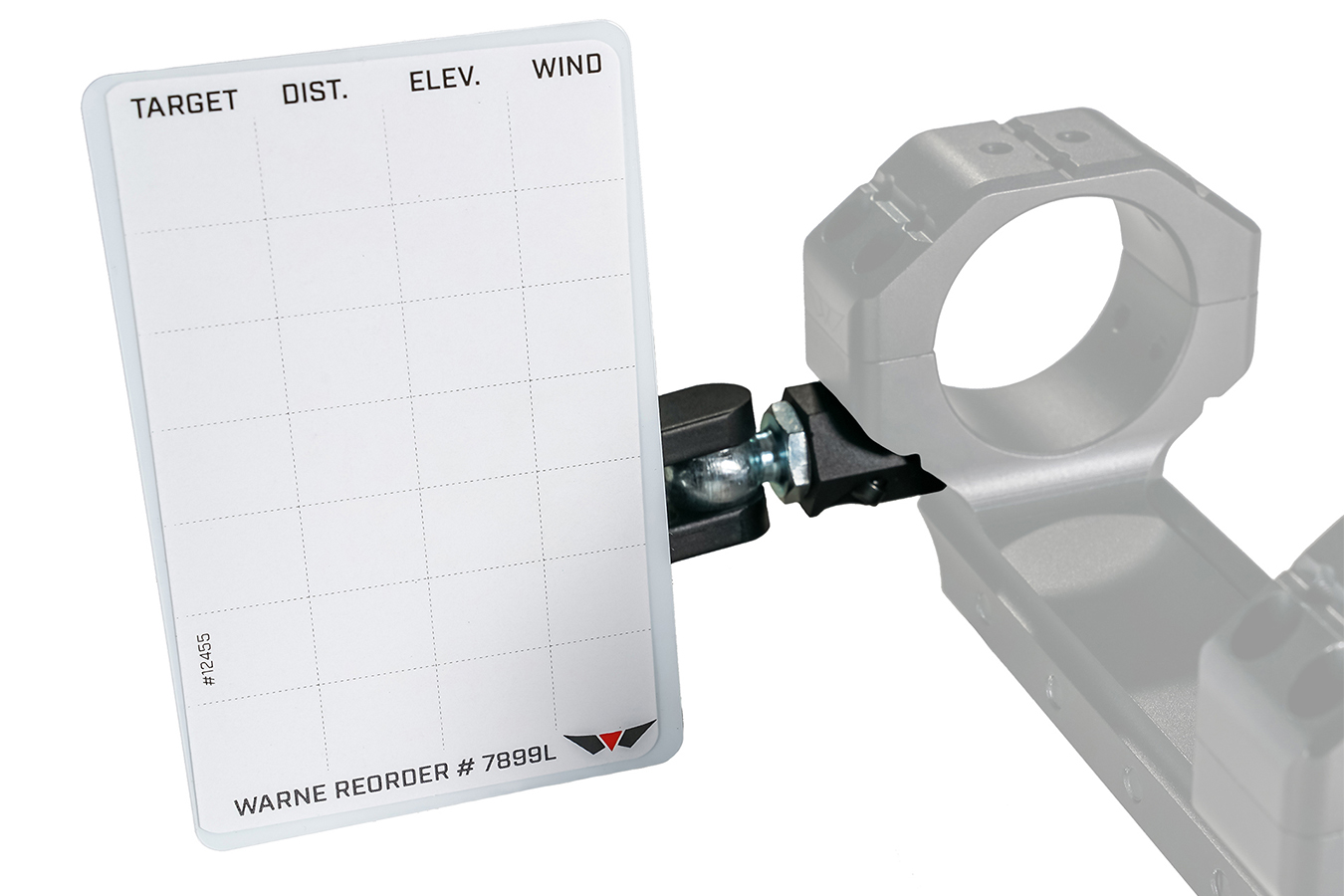 WARNE PRECISION MOUNT, DATA CARD HOLDER