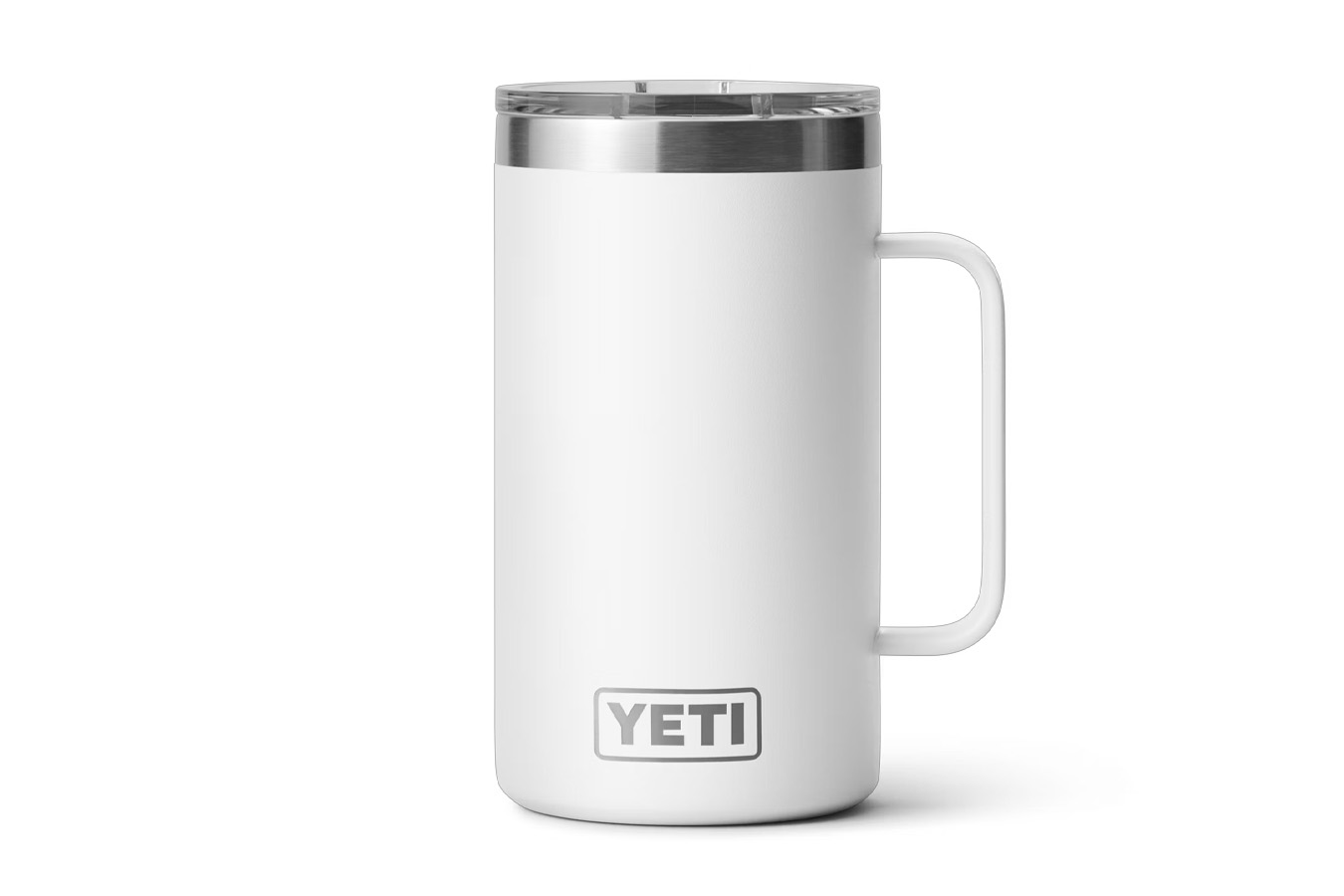 YETI COOLERS RAMBLER 24 OZ MUG MS WHITE