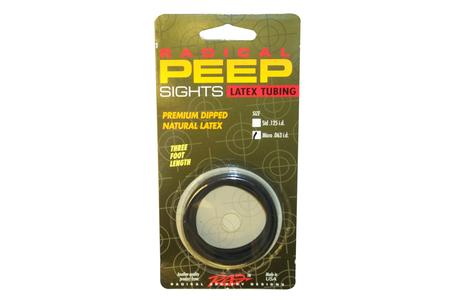 RADICAL ARCHERY I.D. Black Tubing Peep Sight - .063" - RADICAL ARCHERY